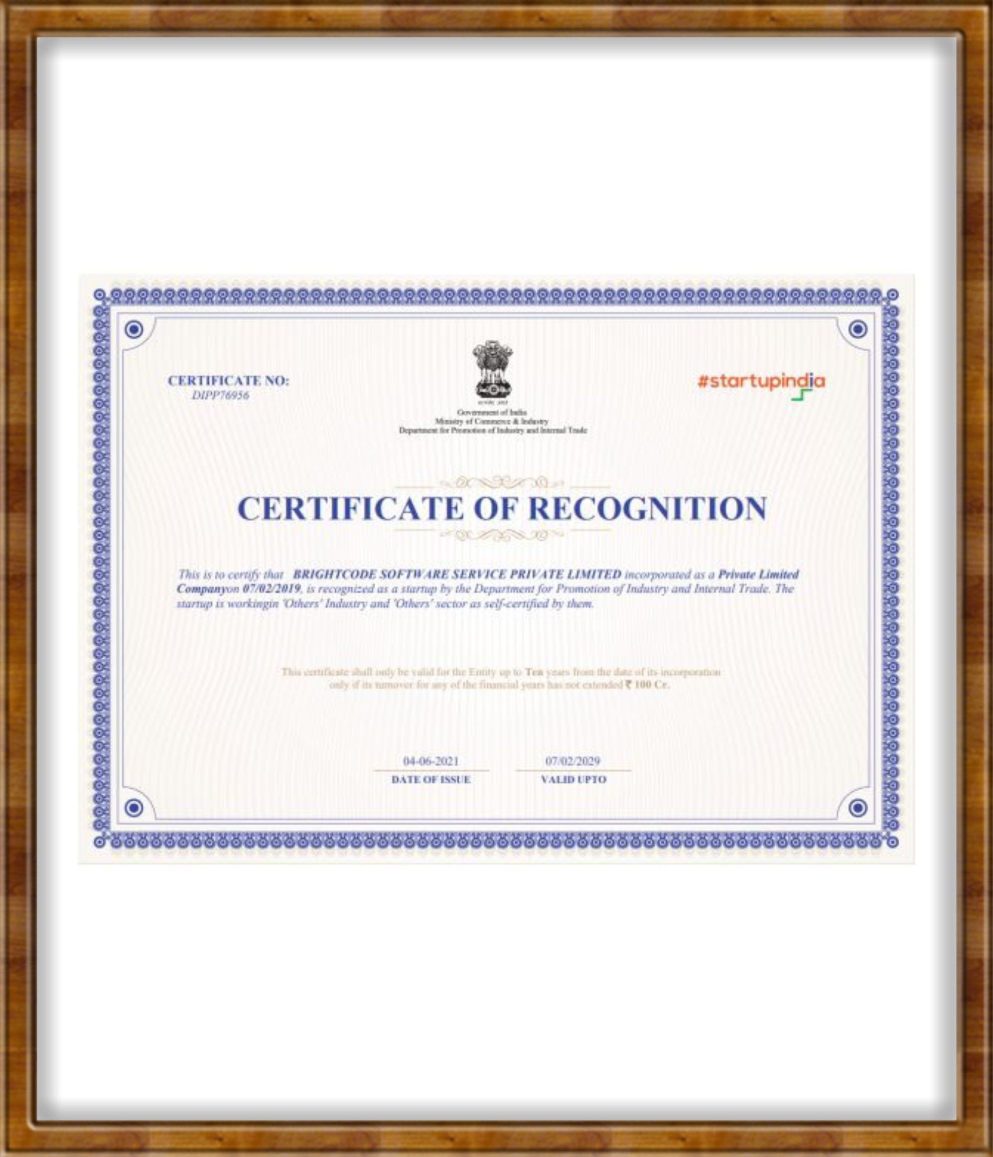 Certificate 4